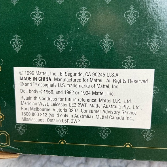 Barbie Hallmark Special Edition 1996, 3rd and final in series - Picture 8 of 11